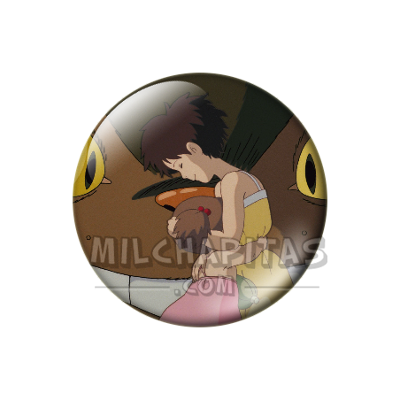 Chapa de Studio Ghibli: Gatobús con Mei