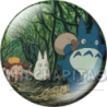 Chapa de Studio Ghibli: Mei siguiendo a los Totoro pequeños
