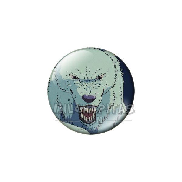 Chapa de Studio Ghibli: Moro, la diosa loba