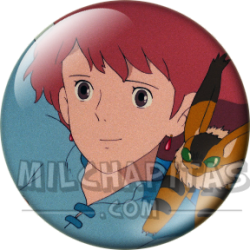Chapa de Studio Ghibli: Nausicaä y Teto