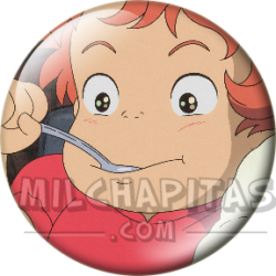 Chapa de Studio Ghibli: Ponyo niña