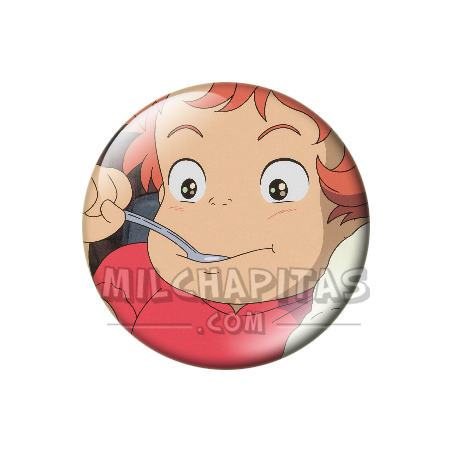 Chapa de Studio Ghibli: Ponyo niña
