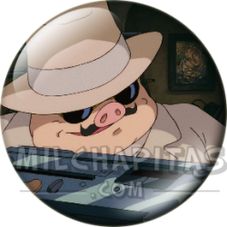 Chapa de Studio Ghibli: Porco Rosso