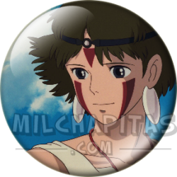 Chapa de Studio Ghibli: San (Princesa Mononoke)