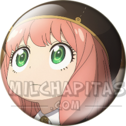 Chapa de Spy x Family: Anya Forger (Con Boina)