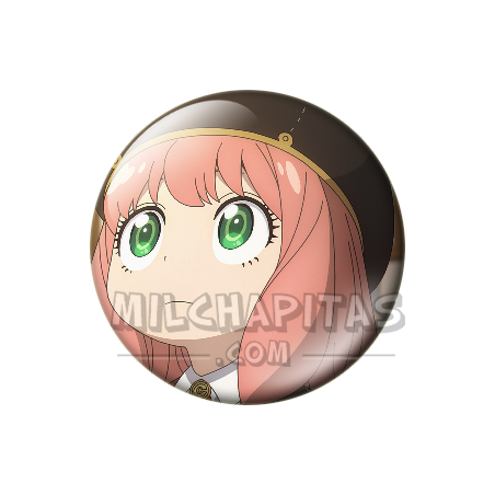 Chapa de Spy x Family: Anya Forger (Con Boina)