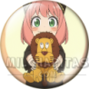 Chapa de Spy x Family: Anya Forger (Con el León de Peluche)