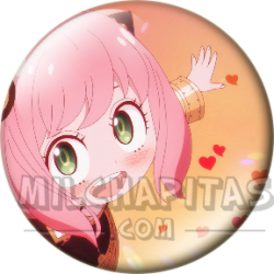 Chapa de Spy x Family: Anya Forger (Uniforme de Eden)