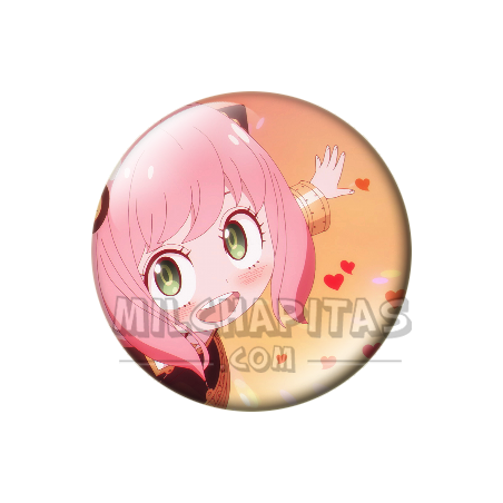 Chapa de Spy x Family: Anya Forger (Uniforme de Eden)