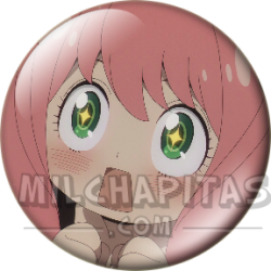 Chapa de Spy x Family: Anya Forger (Ojos Brillantes)