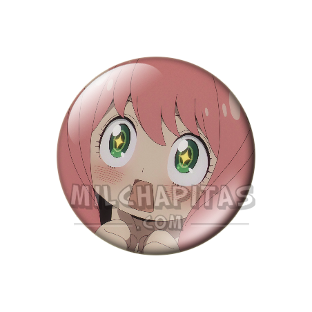 Chapa de Spy x Family: Anya Forger (Ojos Brillantes)