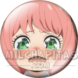 Chapa de Spy x Family: Anya Forger (Llorando)