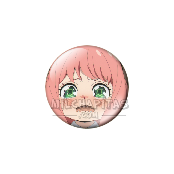 Chapa de Spy x Family: Anya Forger (Llorando)