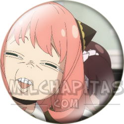 Chapa de Spy x Family: Anya Forger (Muerta de Risa)
