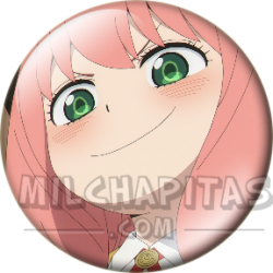 Chapa de Spy x Family: Anya Forger (Pícara)