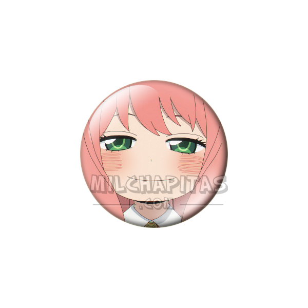 Chapa de Spy x Family: Anya Forger (Sonrisa Pícara)