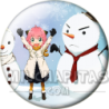 Chapa de Spy x Family: Anya Forger (Muñecos de Nieve)