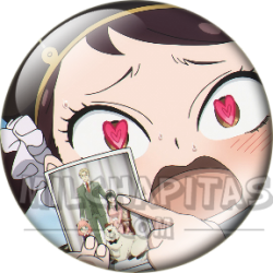 Chapa de Spy x Family: Becky Blackbell (Enamorada de Loid)