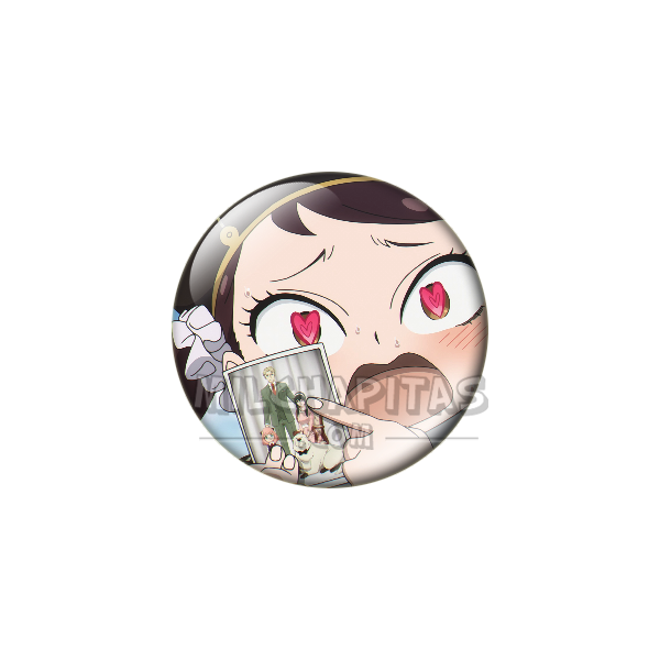 Chapa de Spy x Family: Becky Blackbell (Enamorada de Loid)