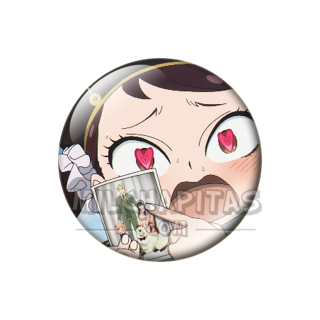 Chapa de Spy x Family: Becky Blackbell (Enamorada de Loid)