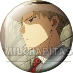 Chapa de Spy x Family: Loid Forger (Con Sombrero)