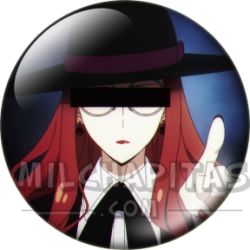 Chapa de Spy x Family: Sylvia Sherwood (Señalando)