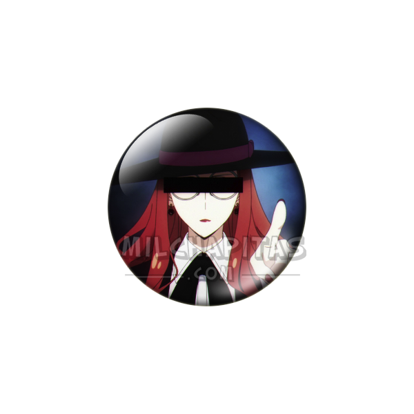 Chapa de Spy x Family: Sylvia Sherwood (Señalando)