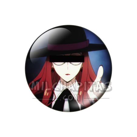 Chapa de Spy x Family: Sylvia Sherwood (Señalando)