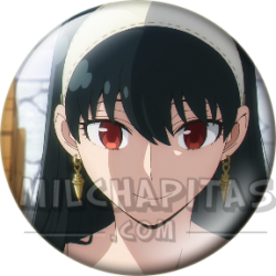 Chapa de Spy x Family: Yor Forger (Sonriendo)