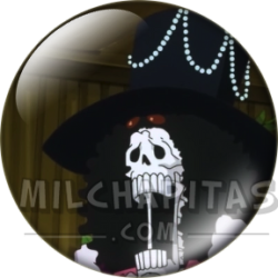 Chapa de One Piece: Brook (Rey del Soul)