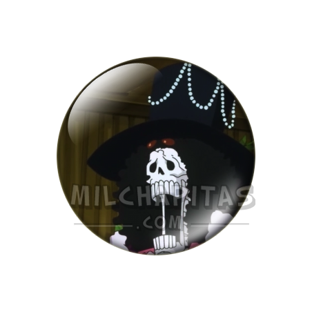 Chapa de One Piece: Brook (Rey del Soul)