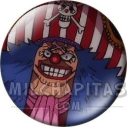 Chapa de One Piece: Buggy el Payaso