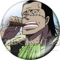 Chapa de One Piece: Crocodile