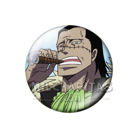 Chapa de One Piece: Crocodile
