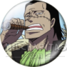 Chapa de One Piece: Crocodile
