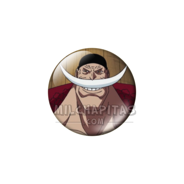 Chapa de One Piece: Barbablanca (Edward Newgate)