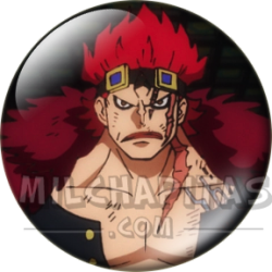 Chapa de One Piece: Eustass Kid