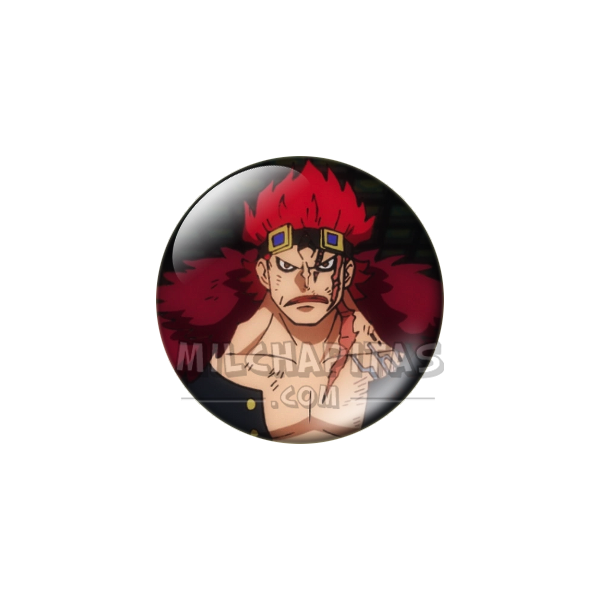Chapa de One Piece: Eustass Kid