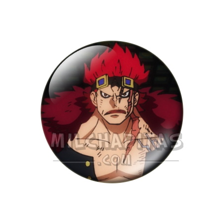 Chapa de One Piece: Eustass Kid