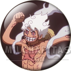 Chapa de One Piece: Luffy Gear 5