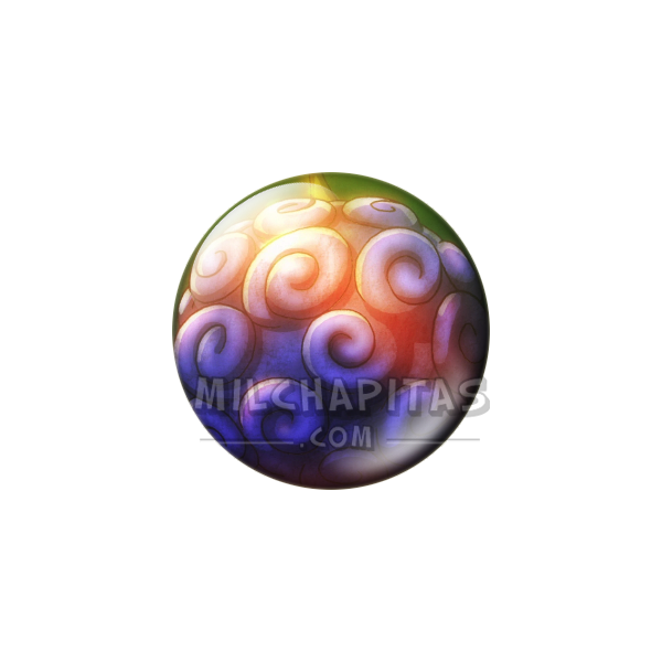 Chapa de One Piece: Fruta Gomu Gomu