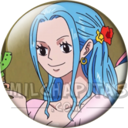 Chapa de One Piece: Nefertari Vivi