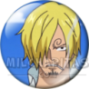 Chapa de One Piece: Sanji (Pierna Negra)