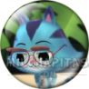 Chapa de La casa de muñecas de Gabby: CatRat (Con Gafas)