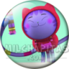 Chapa de La casa de muñecas de Gabby: DJ Catnip