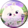 Chapa de La casa de muñecas de Gabby: Fluffy Flufferton