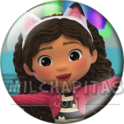 Chapa de La casa de muñecas de Gabby: Gabby (Brazos Abiertos)