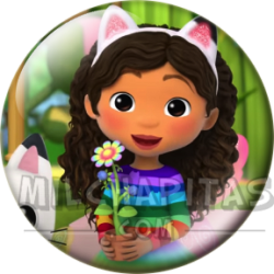 Chapa de La casa de muñecas de Gabby: Gabby (Fiesta de las Hadas)