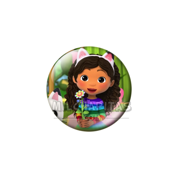 Chapa de La casa de muñecas de Gabby: Gabby (Fiesta de las Hadas)