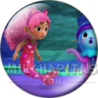 Chapa de La casa de muñecas de Gabby: Gabby y Kitty Squiddy (Bajo el Mar)
